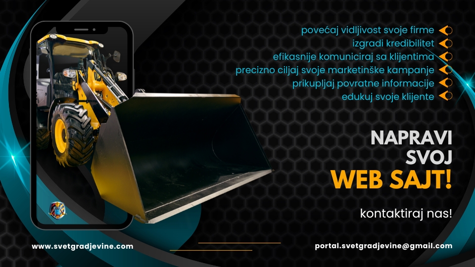 Sajtovi za gradjevinske firme